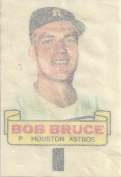 1966 Topps - Rub-Offs #NNO Bob Bruce Back