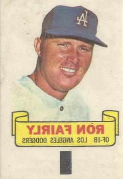 1966 Topps - Rub-Offs #NNO Ron Fairly Front