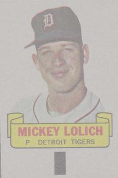 1966 Topps - Rub-Offs #NNO Mickey Lolich Back