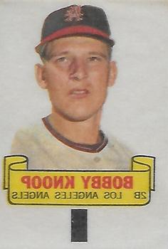 1966 Topps - Rub-Offs #NNO Bobby Knoop Front