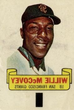 1966 Topps - Rub-Offs #NNO Willie McCovey Front