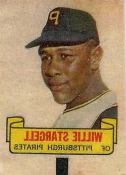 1966 Topps - Rub-Offs #NNO Willie Stargell Front