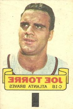 1966 Topps - Rub-Offs #NNO Joe Torre Front