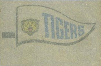 1966 Topps - Rub-Offs #NNO Detroit Tigers Back