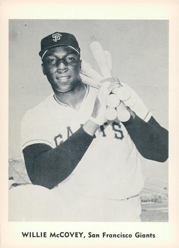 1960 Jay Publishing San Francisco Giants #NNO Willie McCovey Front