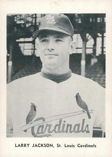1961 Jay Publishing St. Louis Cardinals #NNO Larry Jackson Front