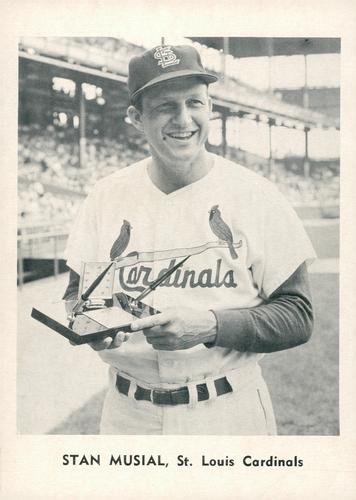 1961 Jay Publishing St. Louis Cardinals #NNO Stan Musial Front