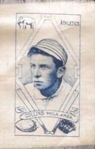 1911 S74 Silks #NNO Eddie Collins Front