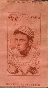 1911 S74 Silks (Colored) #NNO Eddie Collins Front