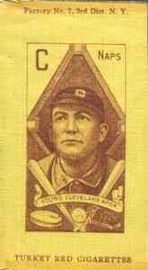 1911 S74 Silks (Colored) #NNO Cy Young Front