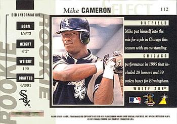 1997 Select #112 Mike Cameron Back