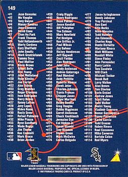 1997 Select #149 Frank Thomas Back