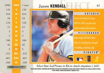 1997 Select #42 Jason Kendall Back