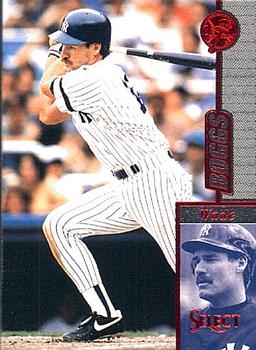 1997 Select #34 Wade Boggs Front