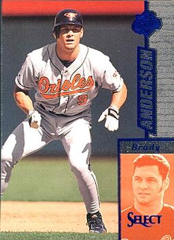1997 Select #55 Brady Anderson Front