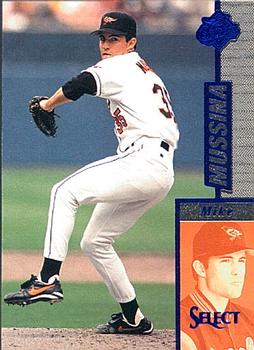 1997 Select #82 Mike Mussina Front