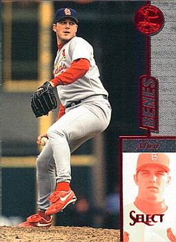 1997 Select #98 Alan Benes Front