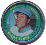 1971 Topps - Coins #103 Cleon Jones Front