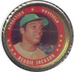 1971 Topps - Coins #108 Reggie Jackson Front