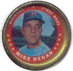 1971 Topps - Coins #116 Mike Hegan Front