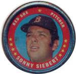 1971 Topps - Coins #122 Sonny Siebert Front