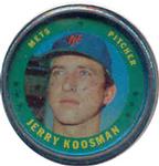 1971 Topps - Coins #23 Jerry Koosman Front