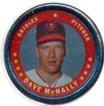 1971 Topps - Coins #26 Dave McNally Front