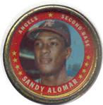 1971 Topps - Coins #28 Sandy Alomar Front