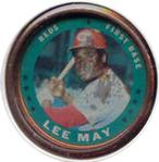1971 Topps - Coins #29 Lee May Front