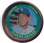 1971 Topps - Coins #45 Claude Osteen Front