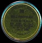 1971 Topps - Coins #38 Bill Freehan Back
