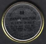 1971 Topps - Coins #88 Danny Walton Back