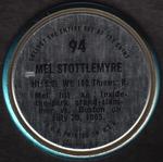 1971 Topps - Coins #94 Mel Stottlemyre Back