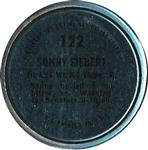 1971 Topps - Coins #122 Sonny Siebert Back