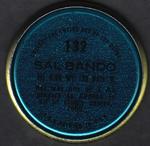 1971 Topps - Coins #132 Sal Bando Back