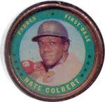 1971 Topps - Coins #77 Nate Colbert Front