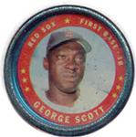 1971 Topps - Coins #98 George Scott Front