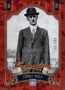 2012 Panini Cooperstown - Crystal Collection Red #8 Connie Mack Front