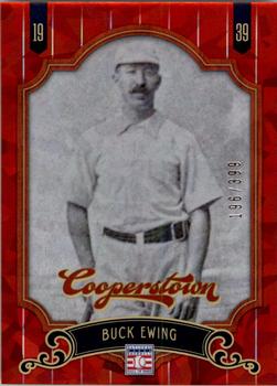 2012 Panini Cooperstown - Crystal Collection Red #11 Buck Ewing Front