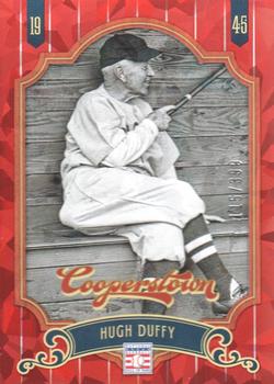 2012 Panini Cooperstown - Crystal Collection Red #27 Hugh Duffy Front