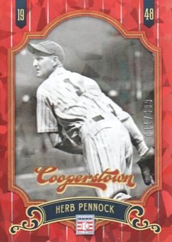 2012 Panini Cooperstown - Crystal Collection Red #47 Herb Pennock Front
