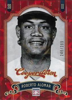 2012 Panini Cooperstown - Crystal Collection Red #56 Roberto Alomar Front