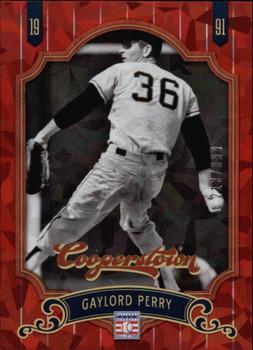2012 Panini Cooperstown - Crystal Collection Red #61 Gaylord Perry Front