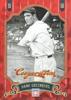 2012 Panini Cooperstown - Crystal Collection Red #71 Hank Greenberg Front