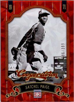 2012 Panini Cooperstown - Crystal Collection Red #75 Satchel Paige Front