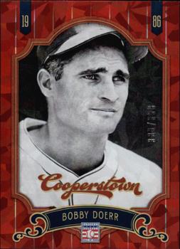 2012 Panini Cooperstown - Crystal Collection Red #77 Bobby Doerr Front