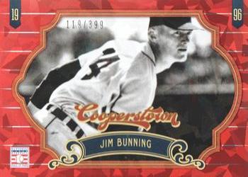 2012 Panini Cooperstown - Crystal Collection Red #94 Jim Bunning Front