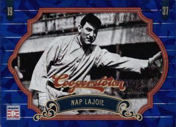2012 Panini Cooperstown - Crystal Collection Blue #5 Nap Lajoie Front