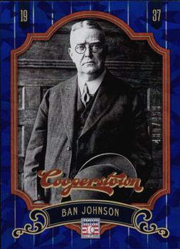 2012 Panini Cooperstown - Crystal Collection Blue #7 Ban Johnson Front