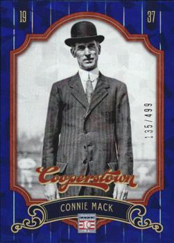 2012 Panini Cooperstown - Crystal Collection Blue #8 Connie Mack Front